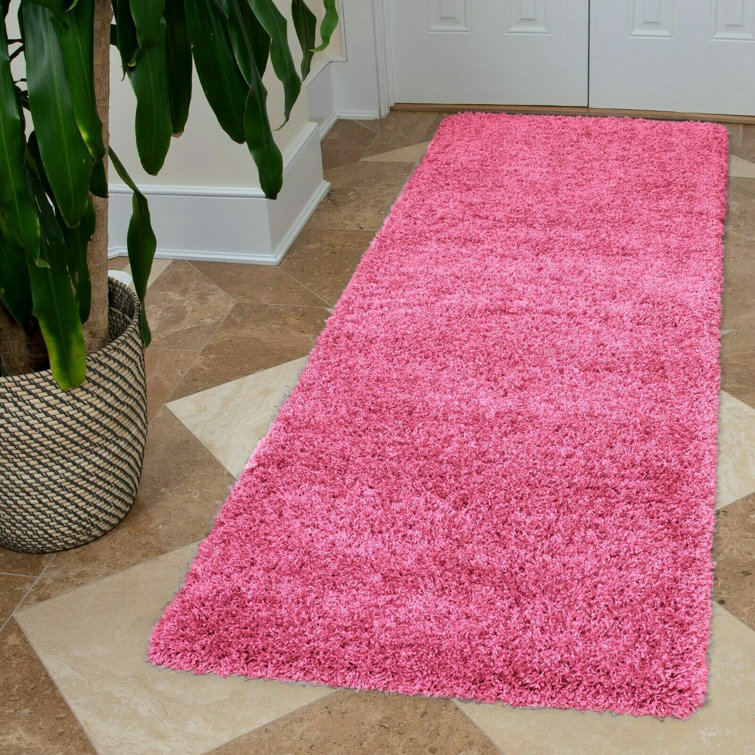 Brayden Studio Aanuoluwa Pink Indoor / Outdoor Rug Wayfair.co.uk